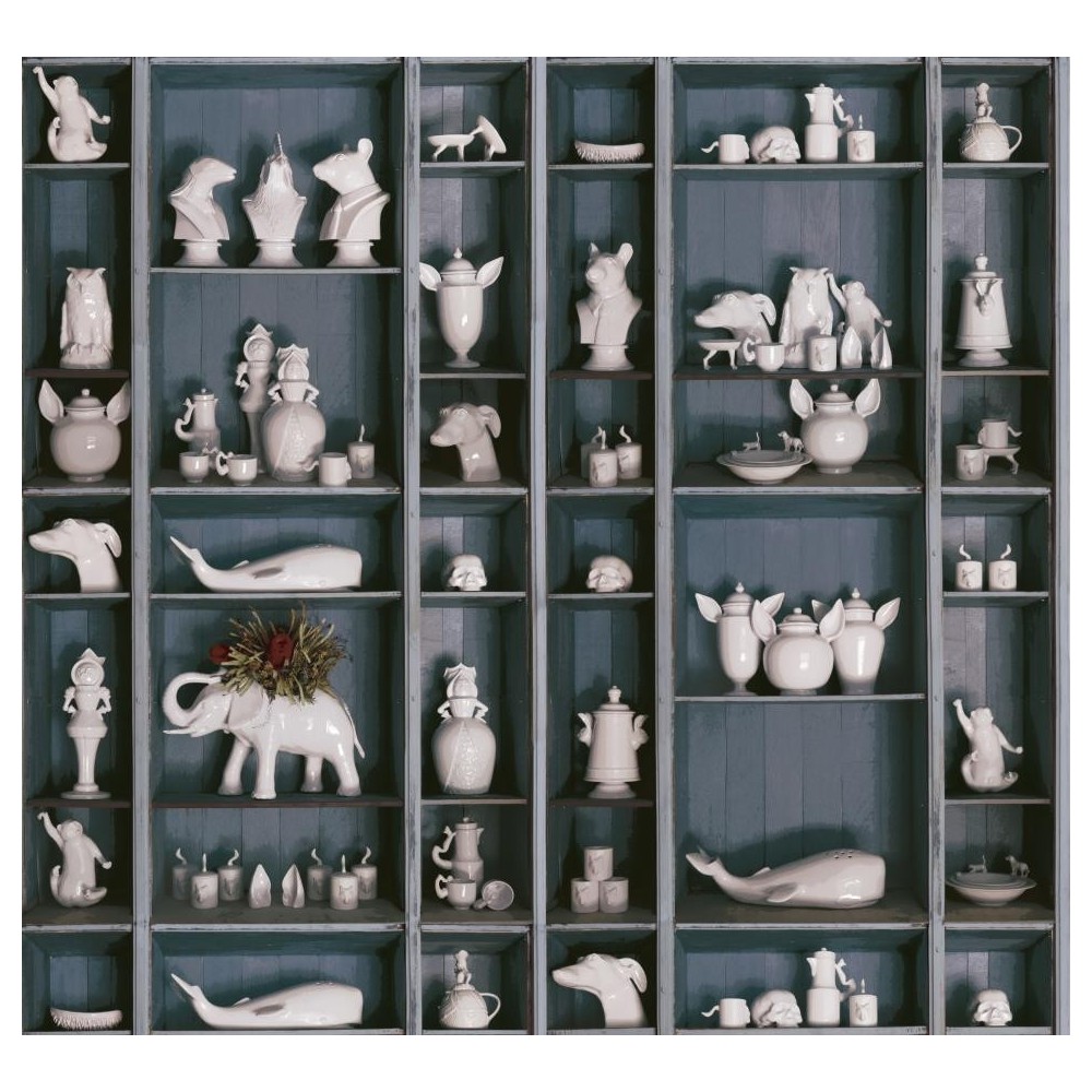 MURAL COORDONNE 40AN GUILLE GARCIA AZUL/GRIS/BLAN