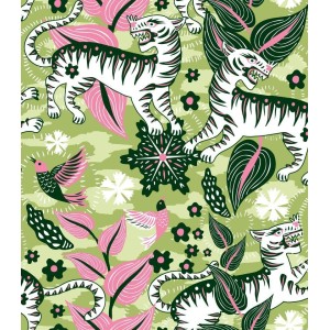 PAPEL PINTADO COORDONNE 40AN ESTRADA VERD/BL/ROSA