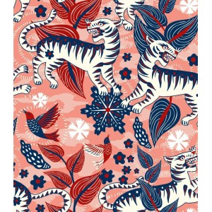 PAPEL PINTADO COORDONNE 40 AN ESTRADA CORAL/AZ/BL