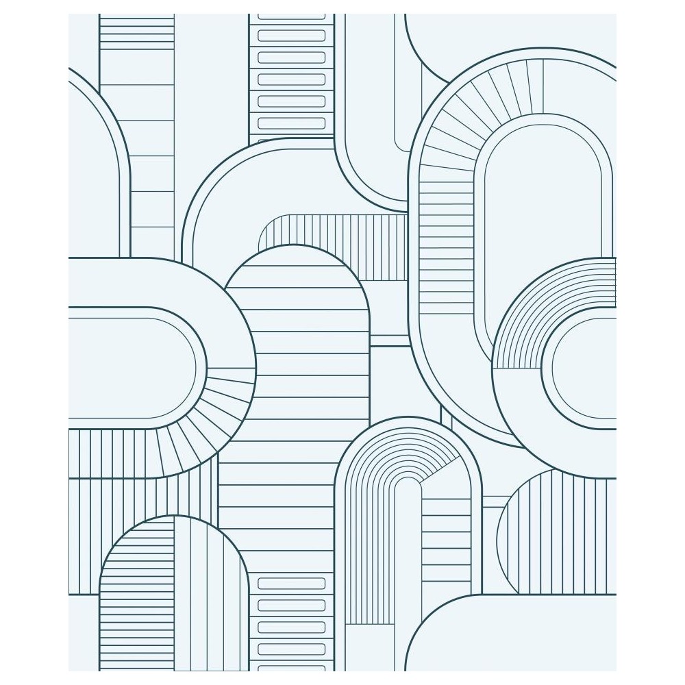 PAPEL PINTADO COORDONNE 40AN MASTEN VERDE