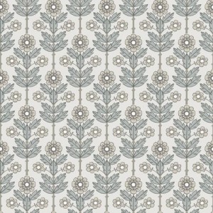 PAPEL PINTADO TRES TINTAS LYCKEBO BLA/CREMA/GRIS