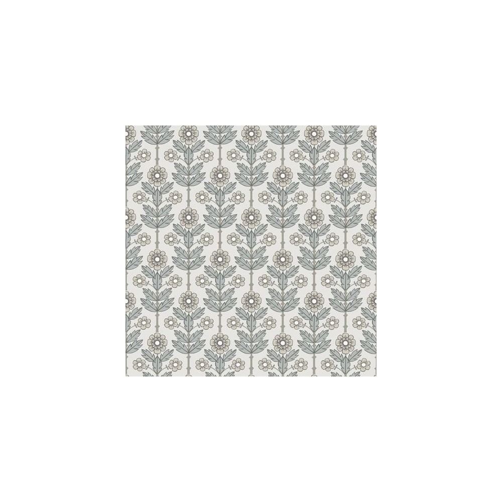 PAPEL PINTADO TRES TINTAS LYCKEBO BLA/CREMA/GRIS