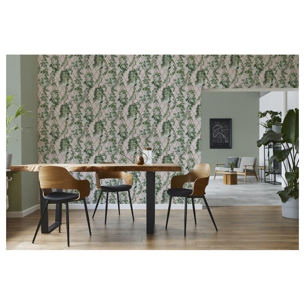 PAPEL PINTADO COORDONNE MAXIMALISM STATUES ROS/VER