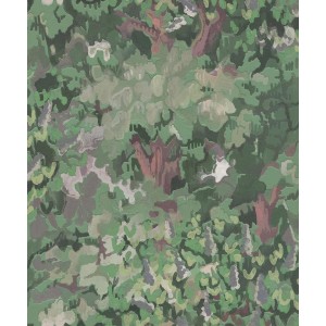 PAPEL PINTADO COORDONNE MAXIMALISM FORET VERD/MALV