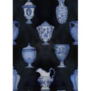 PAPEL PINTADO COORDONNE MAXIMALISM PORCELAIN NE/AZ