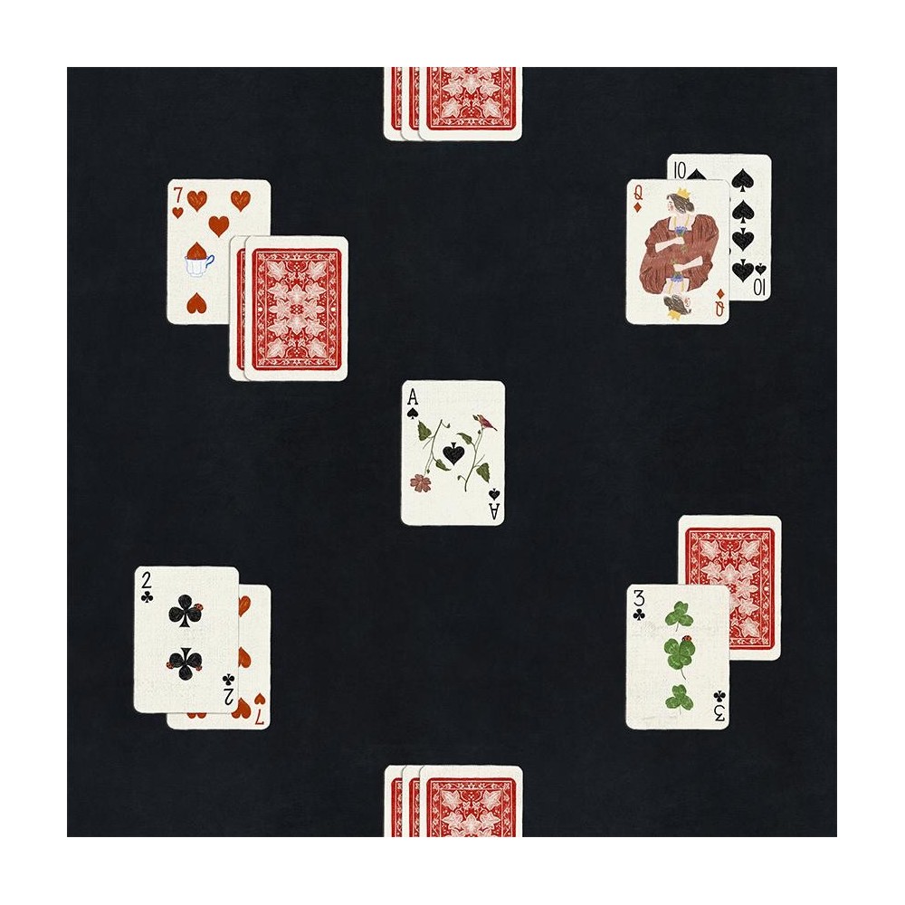 PAPEL PINTADO COORDONNE MAXIMALISM JEU NEG/BLAN