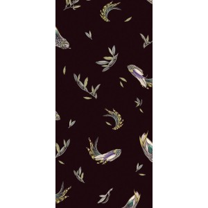 PAPEL PINTADO TRES TINTAS RUBRICA VERSO VER/NAR/GR