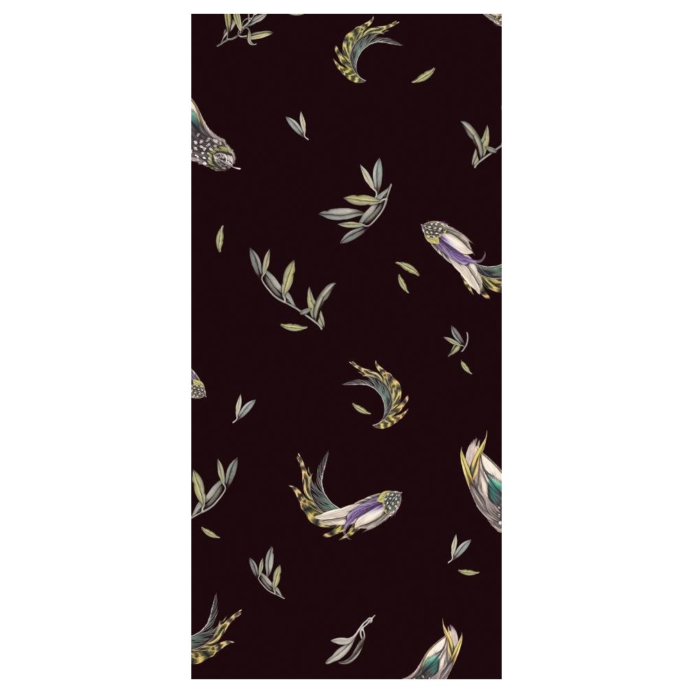 PAPEL PINTADO TRES TINTAS RUBRICA VERSO VER/NAR/GR