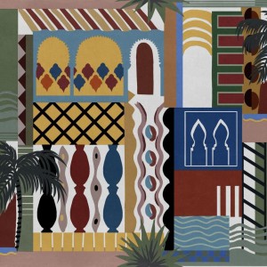 PAPEL PINTADO COORDONNE WANDER MAJORELLE MOSTA/AZU