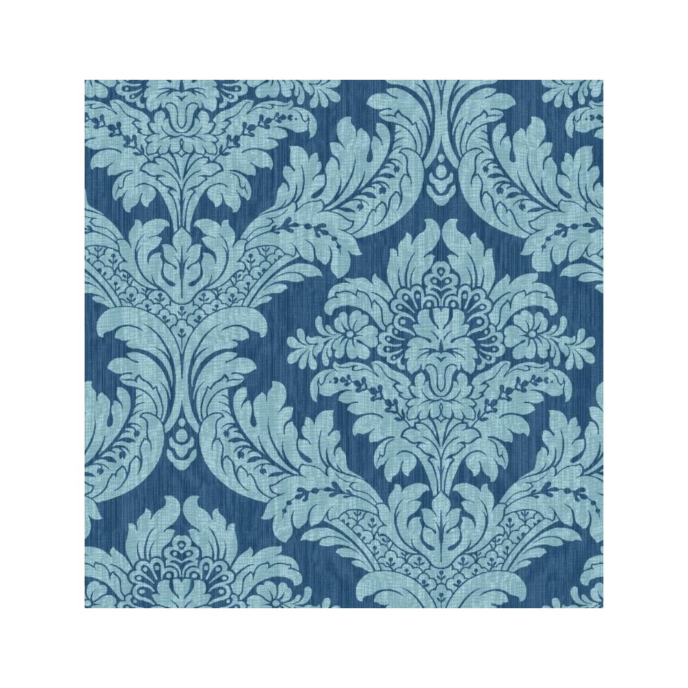 PAPEL PINTADO LA MAISON CHARLESTON AZUL/VERDE AGUA