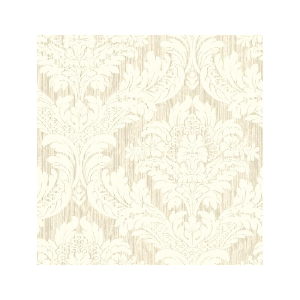 PAPEL PINTADO LA MAISON CHARLESTON BEIGE/MARFIL