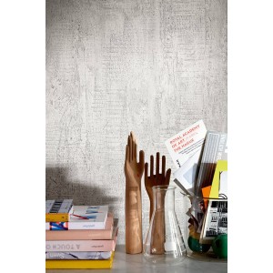 PAPEL PINTADO DISBAR ELEMENTS METROPOLIS BLAN/GRIS