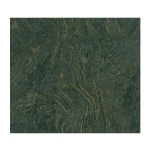 PAPEL PINTADO COORDONNE 24 KARAT MARBLE VERDE/DORA