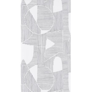 PAPEL PINTADO CASADECO GALLERY GRAPHIQUE BLAN/NEGR