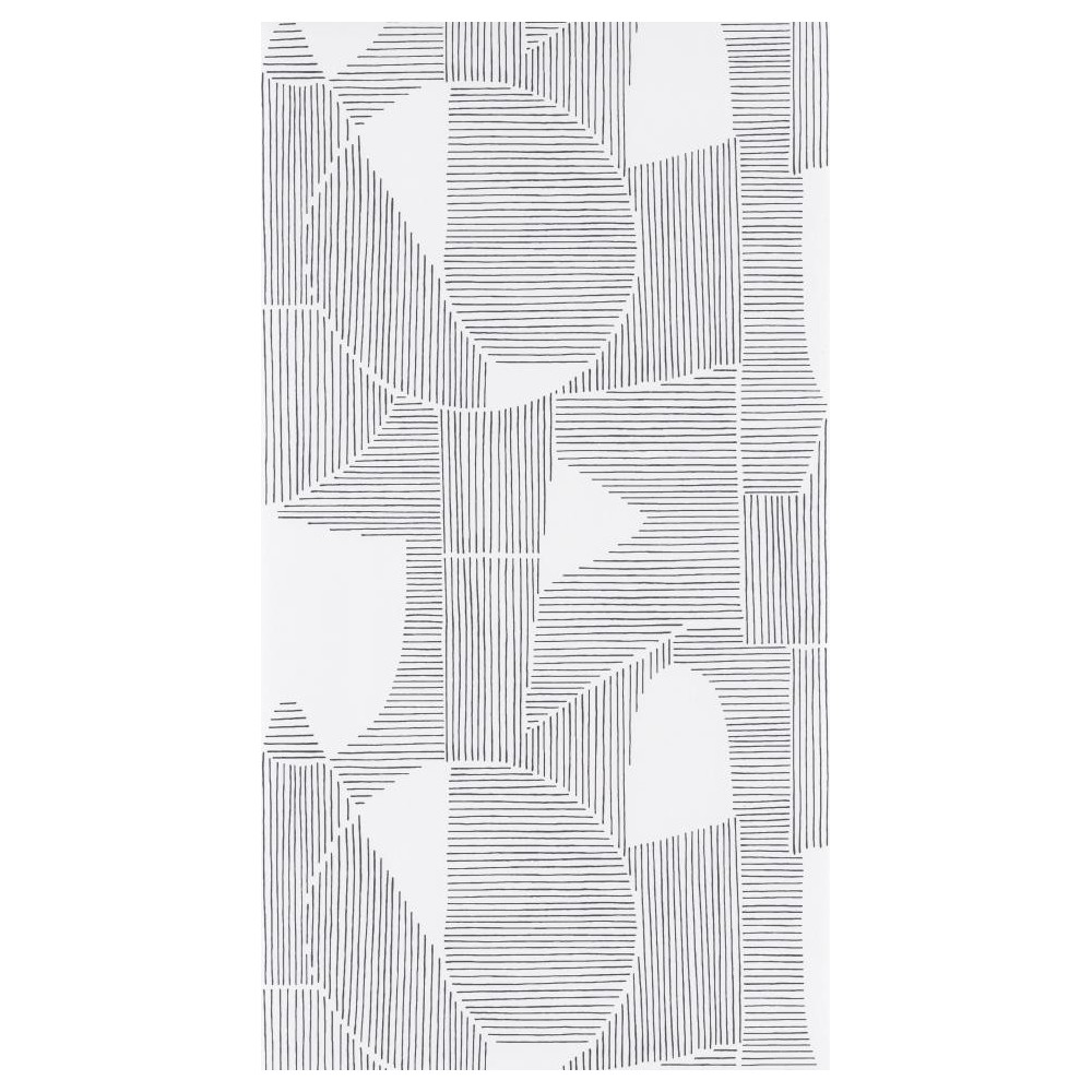 PAPEL PINTADO CASADECO GALLERY GRAPHIQUE BLAN/NEGR