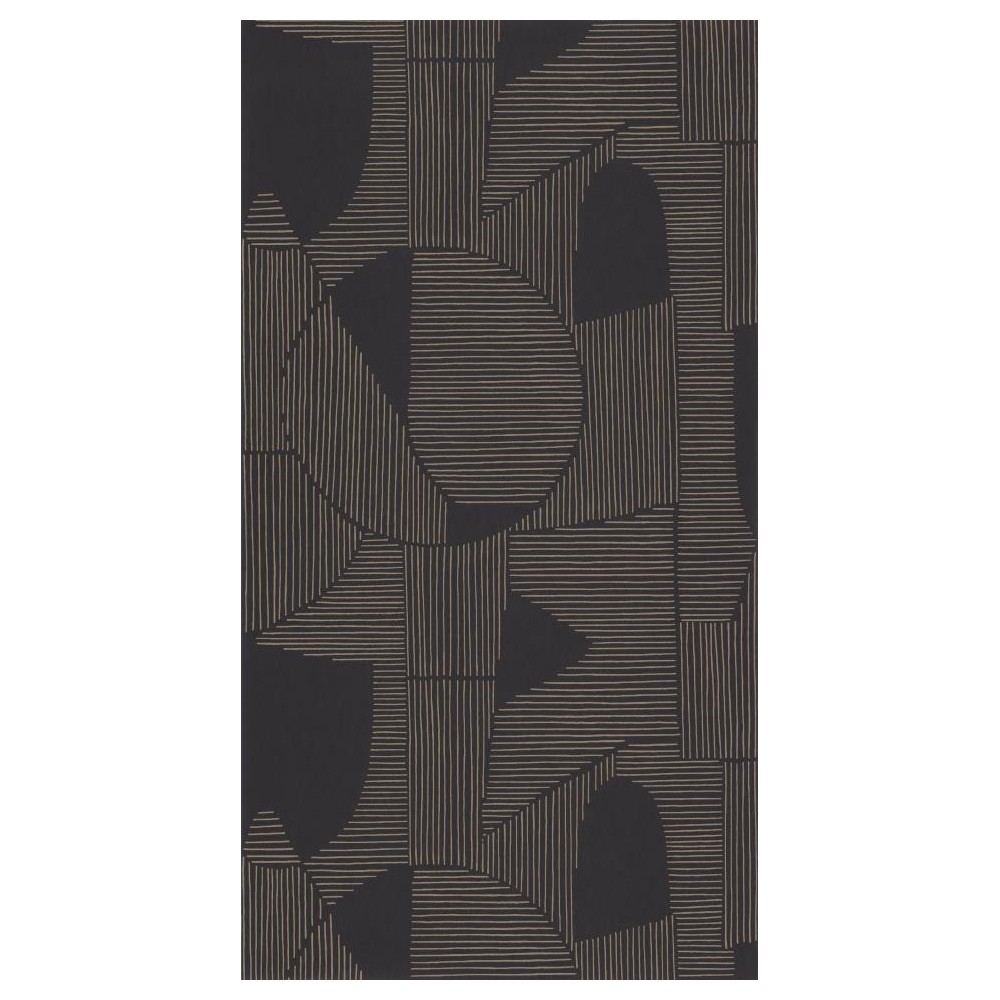 PAPEL PINTADO CASADECO GALLERY GRAPHIQUE NEGRO/OCR