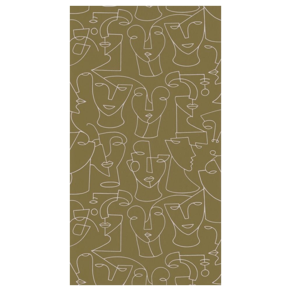 PAPEL PINTADO CASADECO GALLERY PORTRAIT OCRE