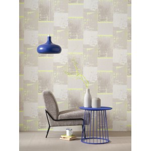 PAPEL PINTADO CASADECO GALLERY COLOR FIELD GRIS/AM