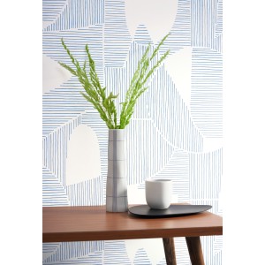 PAPEL PINTADO CASADECO GALLERY GRAPHIQUE BLAN/LILA