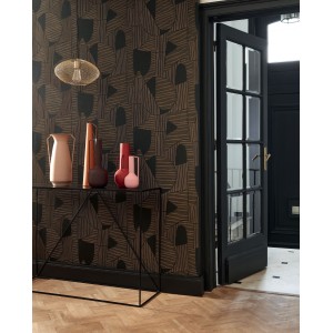 PAPEL PINTADO CASADECO GALLERY GRAPHIQUE NEGRO/OCR