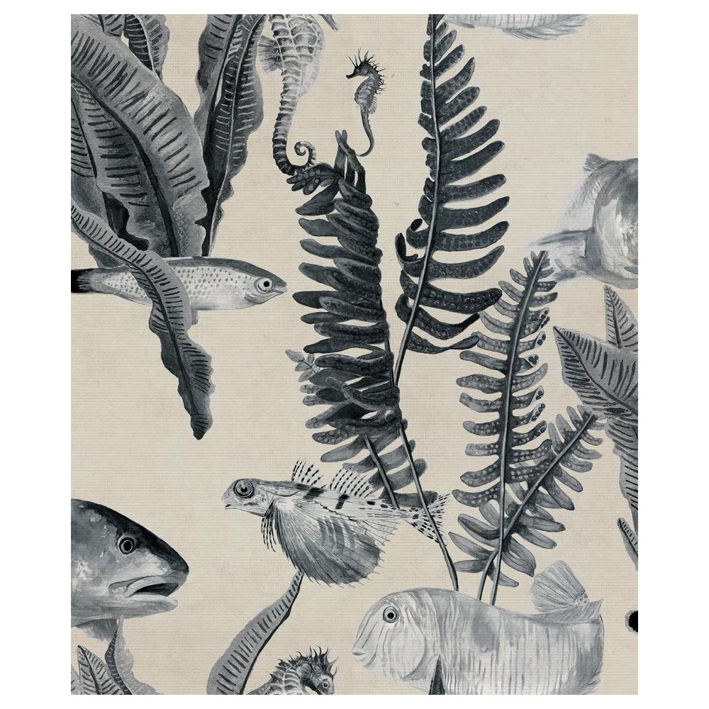 PAPEL PINTADO COORDONNE NATURAE BANK OF FISH BE/AZ