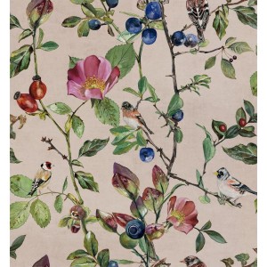 PAPEL PINTADO COORDONNE NATURAE SONG BLUSH ROSA