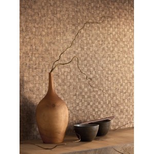 PAPEL PINTADO CASADECO GINKGO DAMIER MAR/DOR