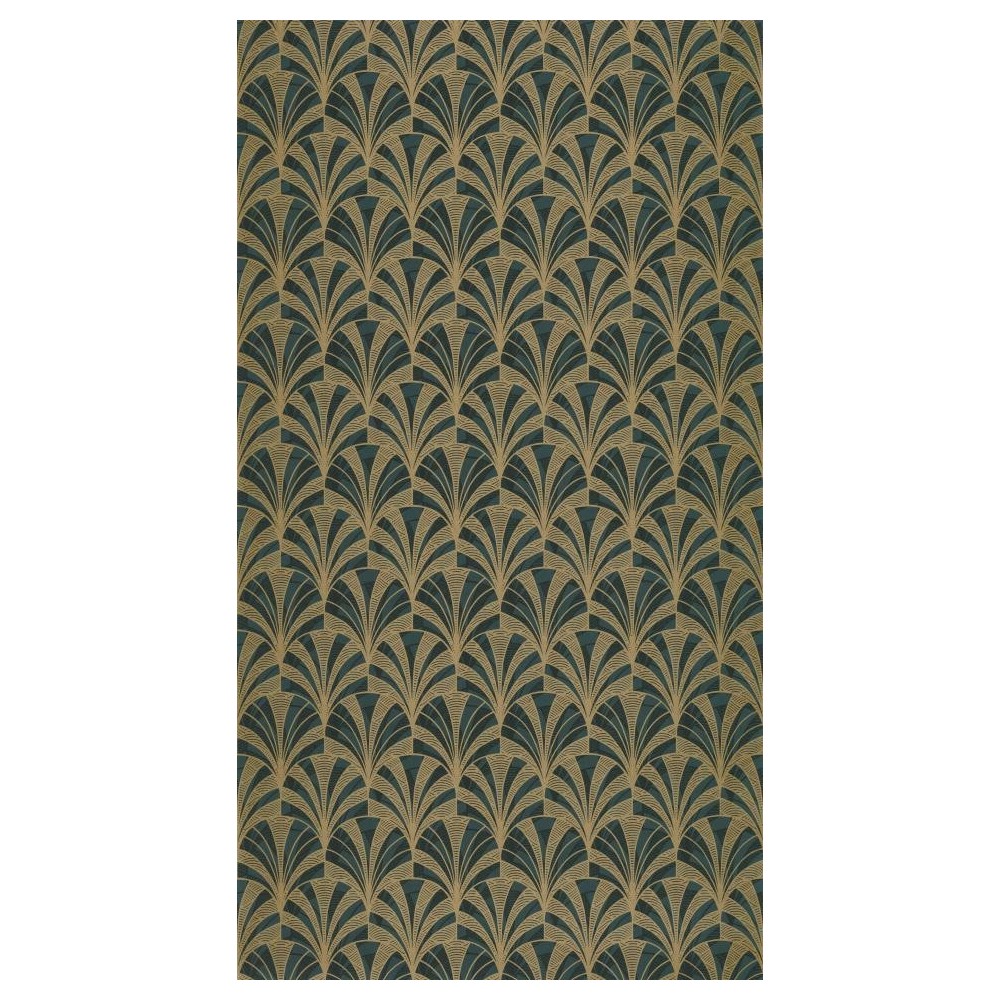 PAPEL PINTADO CASADECO 1930 PALMETE AZ/DOR