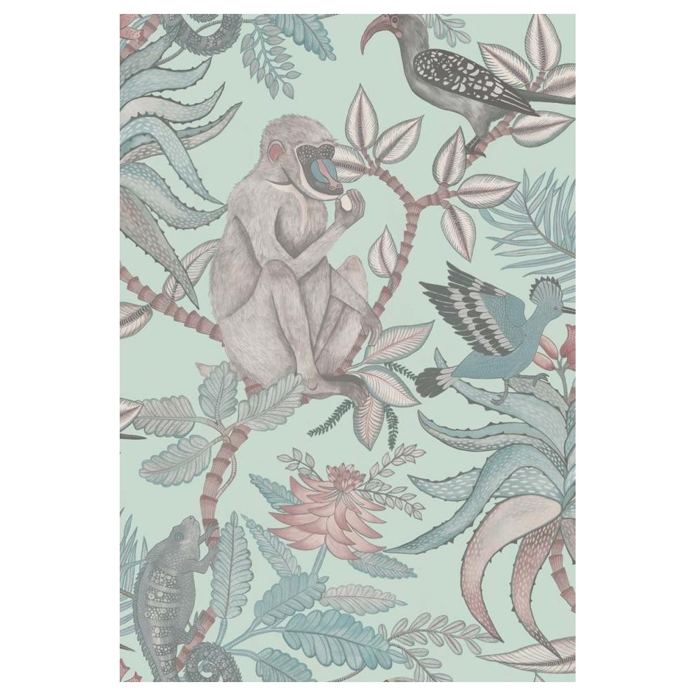 PAPEL PINTADO COLE & SON ARDMORE SAVUTI VERDE PAST