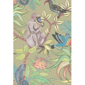 PAPEL PINTADO COLE & SON ARDMORE SAVUTI MULTICOLOR