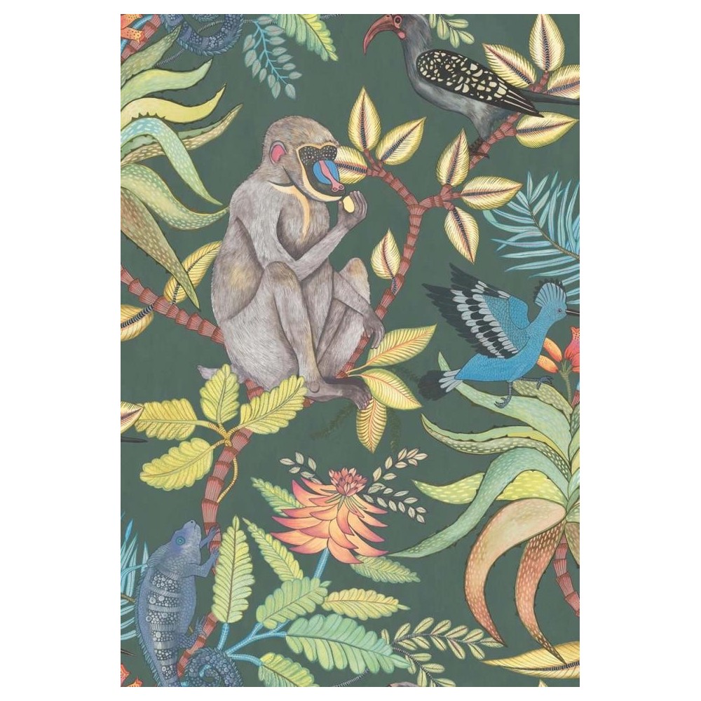 PAPEL PINTADO COLE & SON ARDMORE SAVUTI VERDE BOSQ