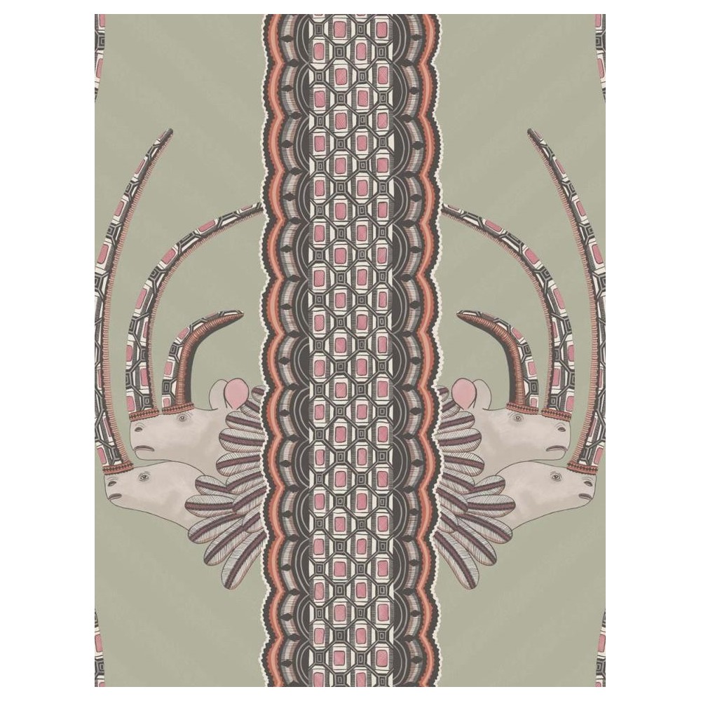 PAPEL PINTADO COLE & SON ARDMORE JABU VER/NAR/ROS