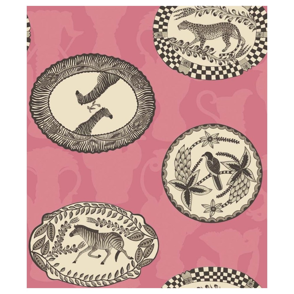 PAPEL PINTADO COLE & SON ARDMORE MATRINAH ROS/BEIG