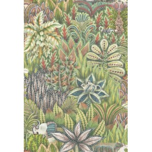 PAPEL PINTADO COLE & SON ARDMORE SINGITA VERDE