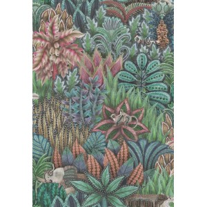 PAPEL PINTADO COLE & SON ARDMORE SINGITA VER/AZ