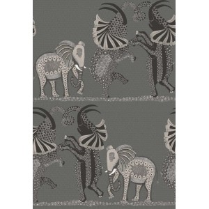PAPEL PINTADO COLE & SON ARDMORE SAFARI NEG/BEIG
