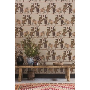 PAPEL PINTADO COLE & SON ARDMORE SAFARI MOCA