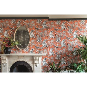 PAPEL PINTADO COLE & SON ARDMORE SAVUTI NARAN/GRIS