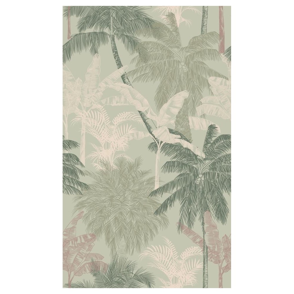 PAPEL PINTADO COORDONNE BRAZIL PALMS MENTA