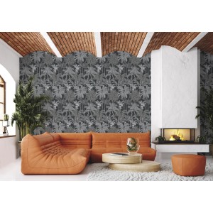 PAPEL PINTADO COORDONNE BRAZIL PALMS CORAL/NE/VER