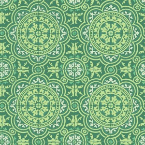 PAPEL PINTADO COLE & SON SEVILLE PICCADILLY VERDE