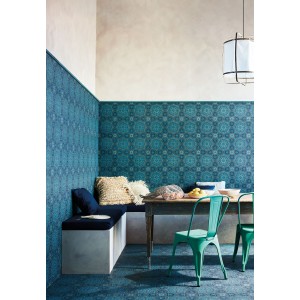 PAPEL PINTADO COLE & SON SEVILLE PICCADILLY AZUL