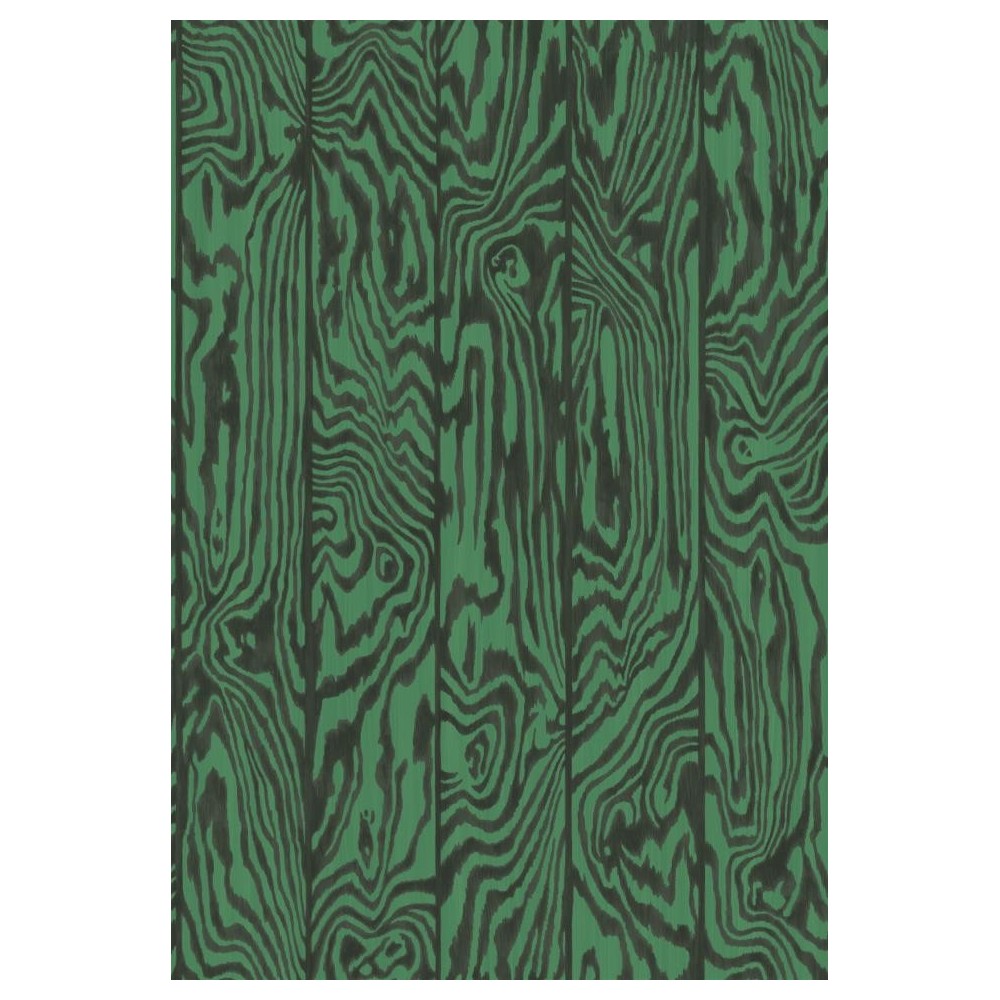 PAPEL PINTADO COLE & SON CURIO ZEBRAWOOD VER/NEG
