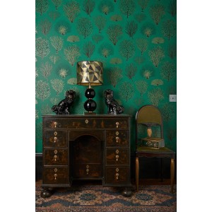 PAPEL PINTADO COLE & SON CURIO SEAFERN VER/NEG