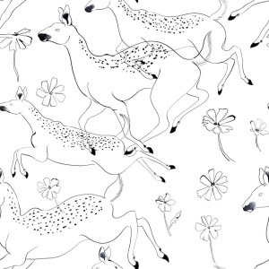 PAPEL PINTADO COORDONNE RANDOM KIDS BAMBIS LINEN V