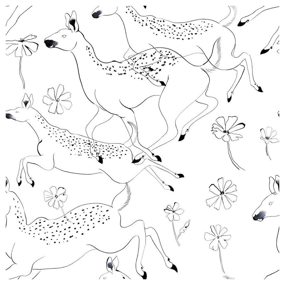 PAPEL PINTADO COORDONNE RANDOM KIDS BAMBIS LINEN V