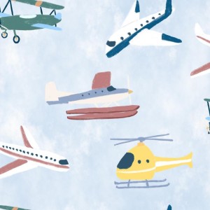 PAPEL PINTADO COORDONNE RANDOM KIDS PLANES SKY V