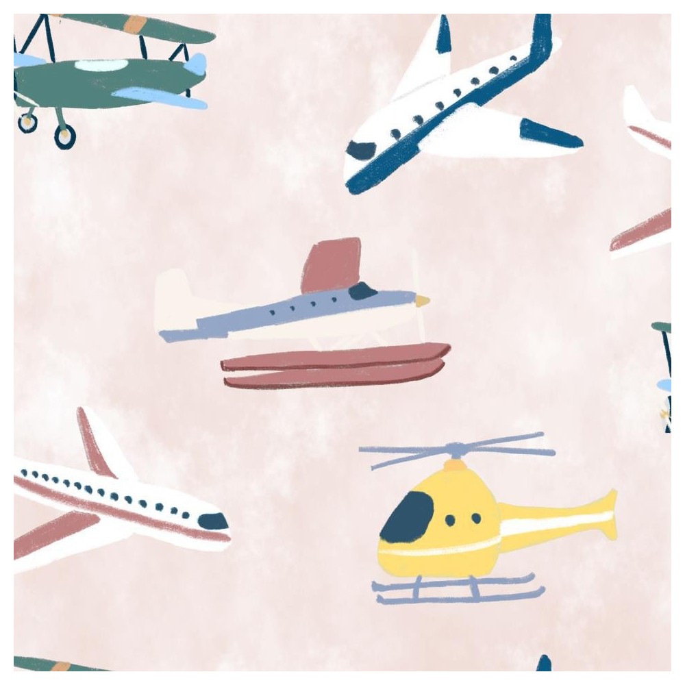 PAPEL PINTADO COORDONNE RANDOM KIDS PLANES SUNRI V