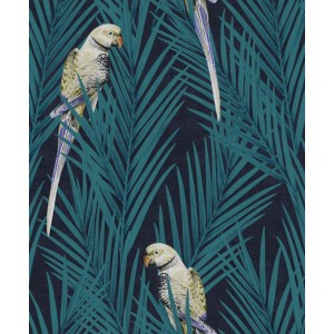 PAPEL PINTADO KHROMA CABINET EDEN AQUA AZUL