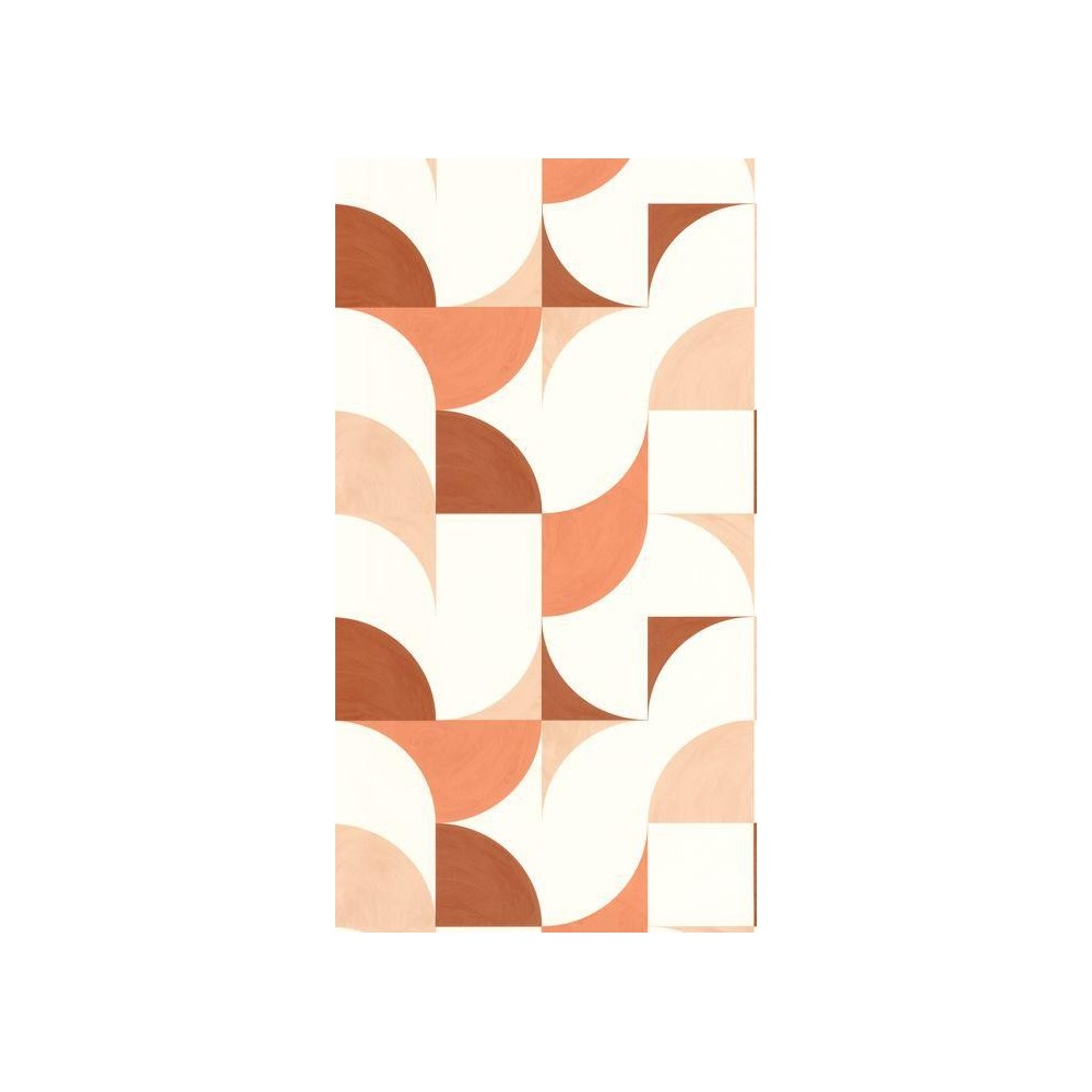 PAPEL PINTADO CASELIO AROUND LOOK TEJA/BL